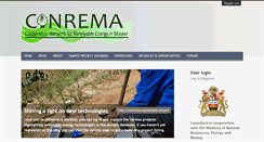 Desktop Screenshot of conrema.org