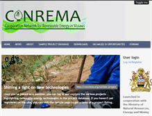 Tablet Screenshot of conrema.org
